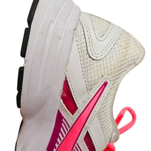 Nike Womens Running Shoes Sz 7.5 White &‎ Pink Mesh Athletic Sneakers Active - Picture 14 of 16